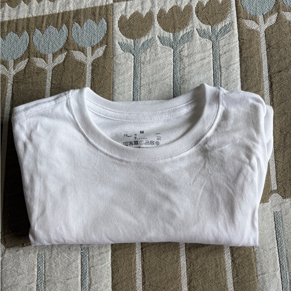 Muji/Lawson’s White Short Sleeve Tee